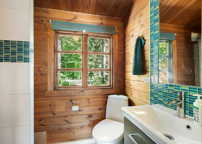 Charming Log By A Beautiful Hébergement de vacances Svenstrup